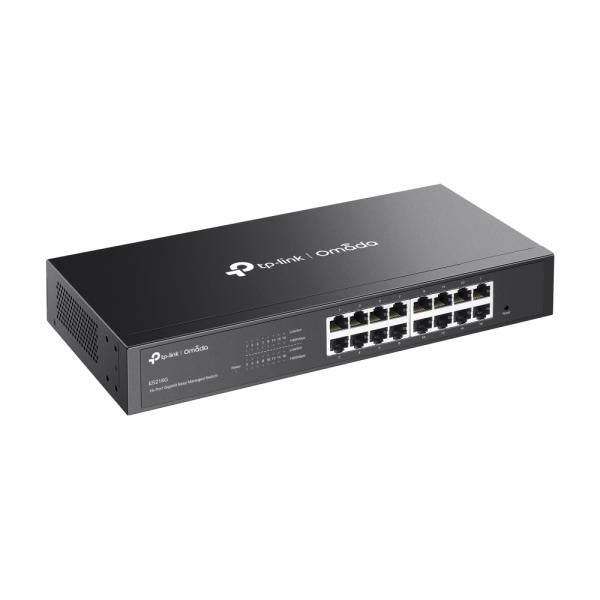 TP-LINK Omada ES216G, Managed, L2, Gigabit Ethernet (10/100/1000), Rack-Einbau