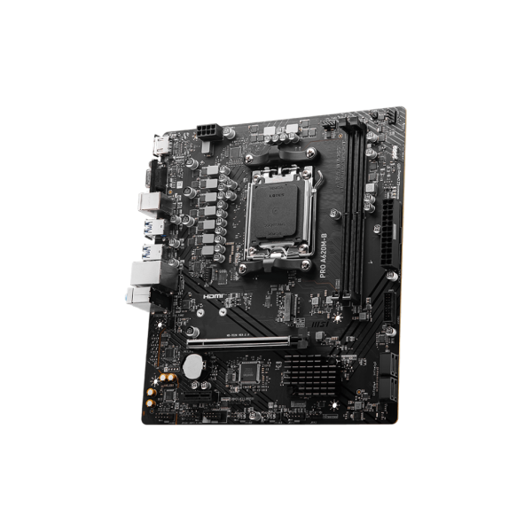 MSI PRO A620M-B - Motherboard - micro ATX - Socket AM5 - AMD A620 Chipsatz - USB 3.2 Gen 1 - 2.5 Gigabit LAN - Onboard-Grafik (CPU erforderlich)