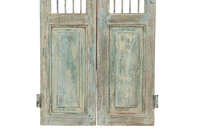 Biscottini Cancello in legno massello e ferro, da interno e da esterno Molto solido robusto