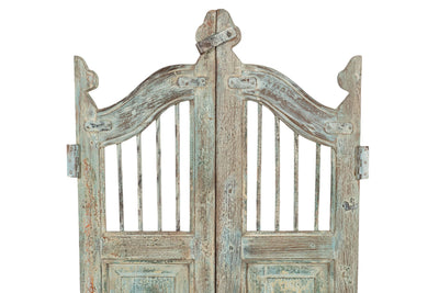 Biscottini Cancello in legno massello e ferro, da interno e da esterno Molto solido robusto