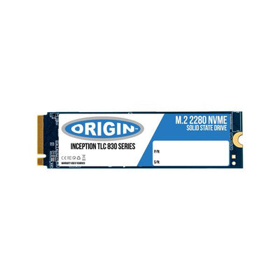 Origin Storage SSD7013A-OS drives allo stato solido 512 GB M.2 PCI Express 3.0 NVMe 3D TLC (Origin Inception SSD 512GB NVMe M.2 3D TLC 80mm)