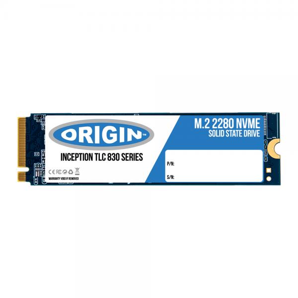 Origin Storage 00UP435-OS drives allo stato solido 512 GB M.2 PCI Express 3.0 NVMe 3D TLC (Origin Inception SSD 512GB NVMe M.2 3D TLC 80mm)