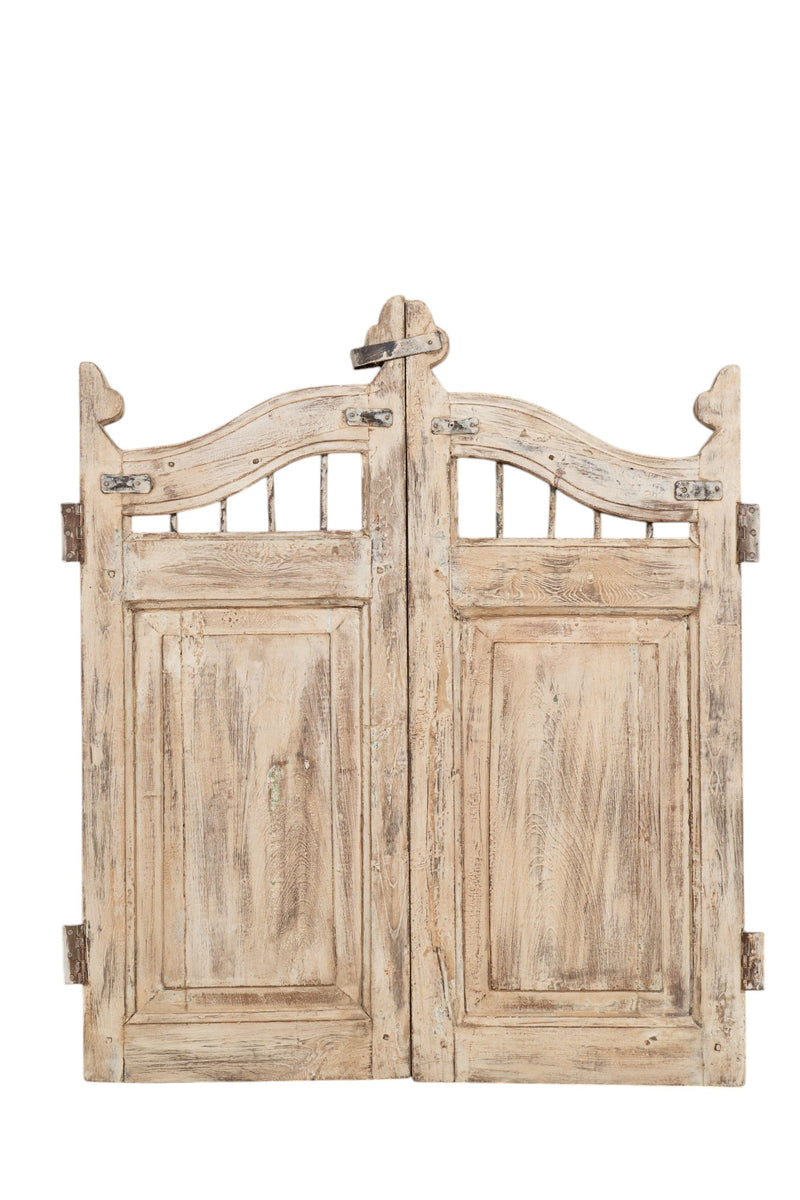 Biscottini Cancello in legno massello e ferro, da interno e da esterno Molto solido robusto