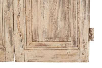 Biscottini Cancello in legno massello e ferro, da interno e da esterno Molto solido robusto