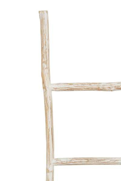 Biscottini Scala portasciugamani in legno finitura bianca dimensioni lunghezza profondità