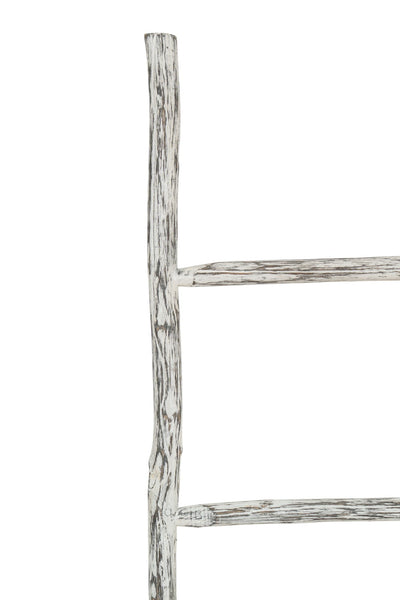 Biscottini Scala portasciugamani in legno finitura nera dimensioni lunghezza profondità