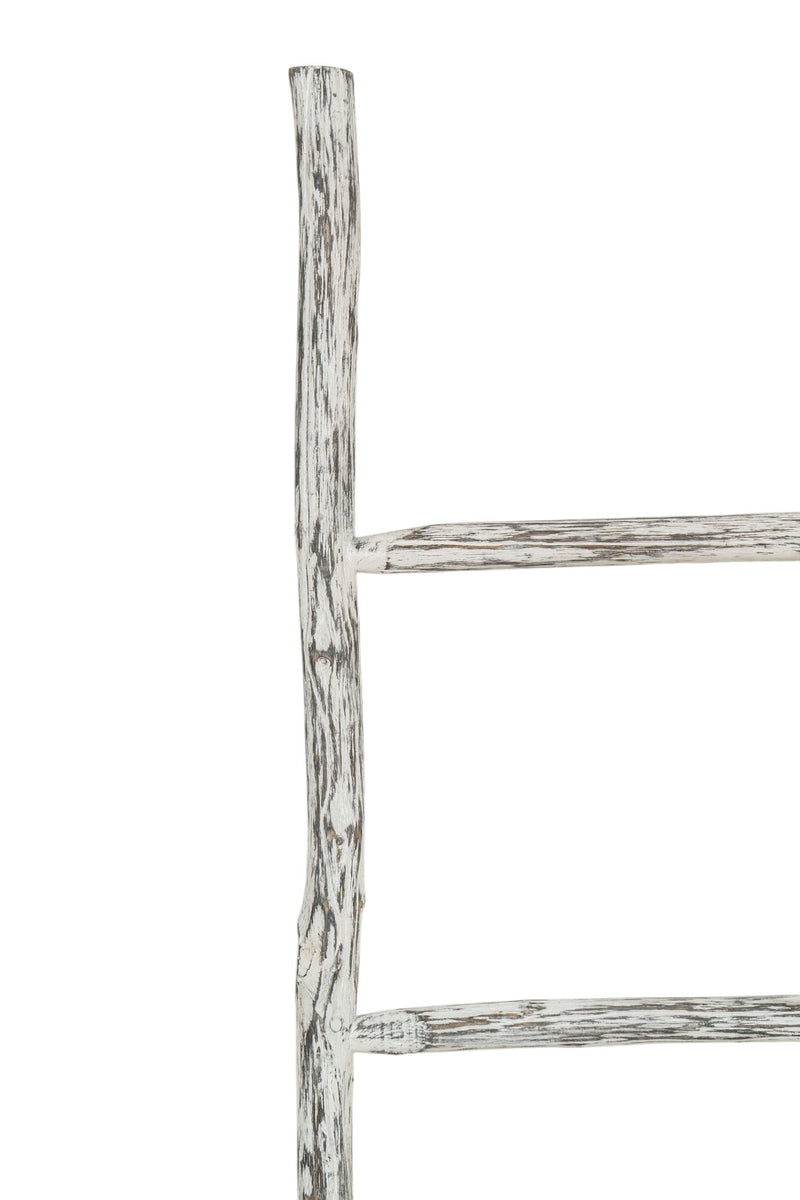 Biscottini Scala portasciugamani in legno finitura nera dimensioni lunghezza profondità