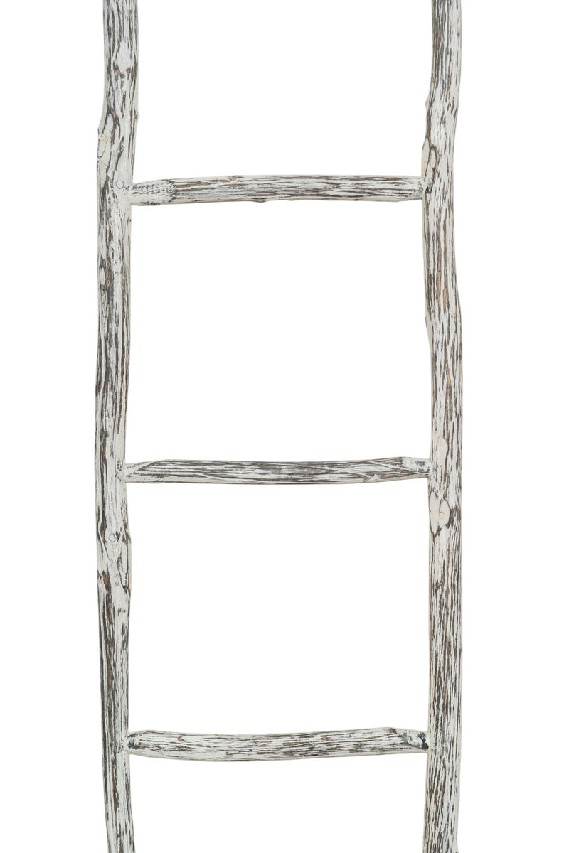 Biscottini Scala portasciugamani in legno finitura nera dimensioni lunghezza profondità