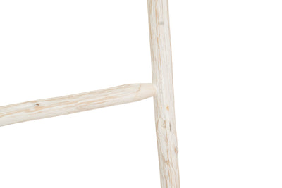 Biscottini Scala portasciugamani in legno finitura bianca dimensioni lunghezza profondità