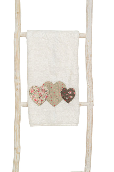 Biscottini Scala portasciugamani in legno finitura bianca dimensioni lunghezza profondità