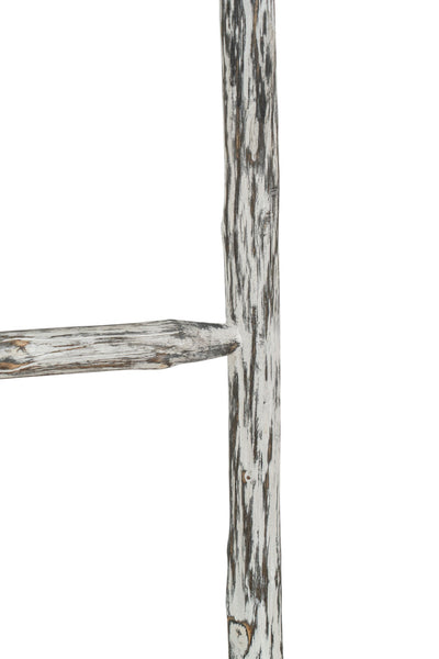 Biscottini Scala portasciugamani in legno finitura nera dimensioni lunghezza profondità