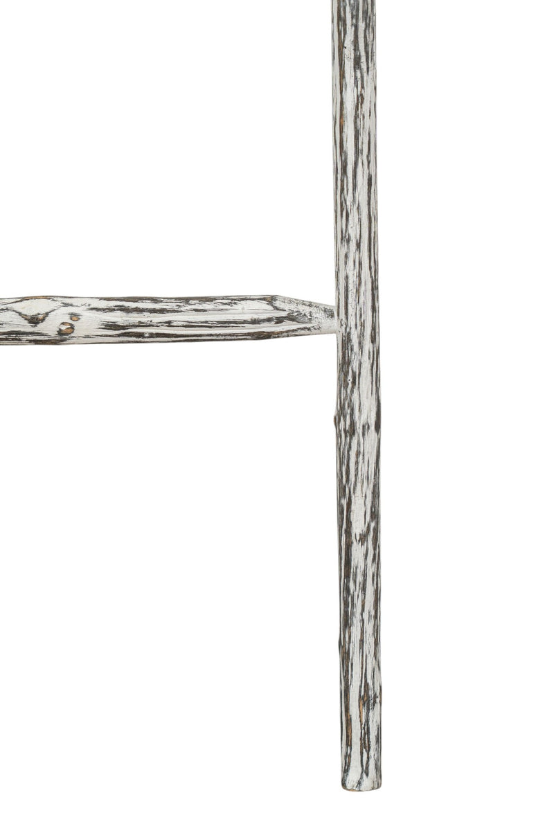 Biscottini Scala portasciugamani in legno finitura nera dimensioni lunghezza profondità