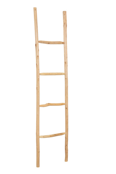 Biscottini Scala portasciugamani in legno finitura naturale dimensioni lunghezza profondità