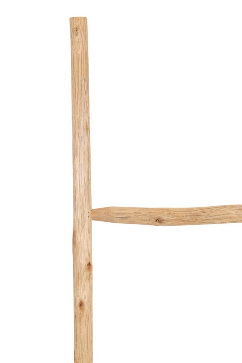 Biscottini Scala portasciugamani in legno finitura naturale dimensioni lunghezza profondità