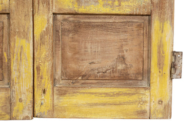 Biscottini Cancello in legno massello e ferro, da interno e da esterno Molto solido robusto