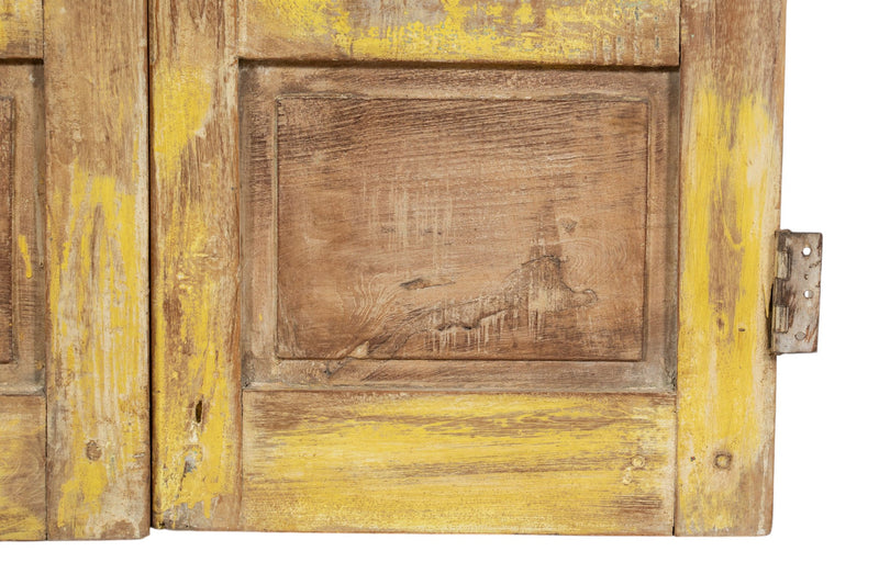 Biscottini Cancello in legno massello e ferro, da interno e da esterno Molto solido robusto