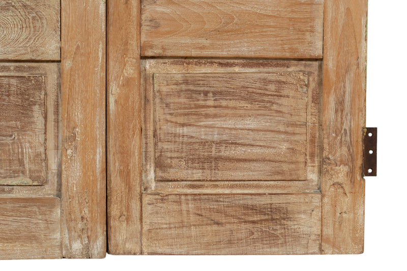 Biscottini Cancello in legno massello e ferro, da interno e da esterno Molto solido robusto