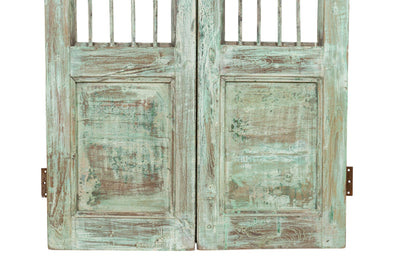 Biscottini Cancello in legno massello e ferro, da interno e da esterno