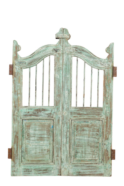 Biscottini Cancello in legno massello e ferro, da interno e da esterno