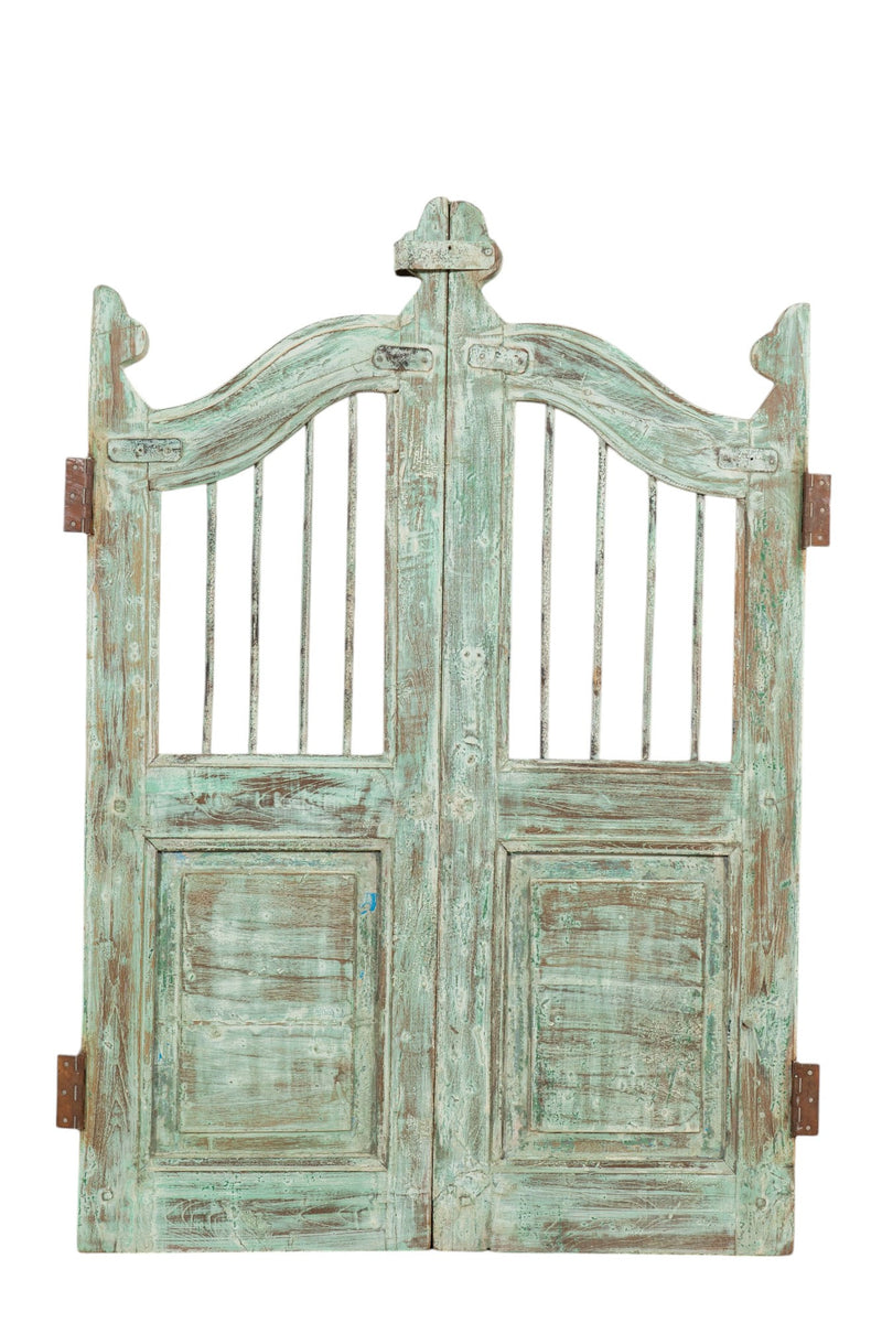 Biscottini Cancello in legno massello e ferro, da interno e da esterno