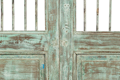 Biscottini Cancello in legno massello e ferro, da interno e da esterno