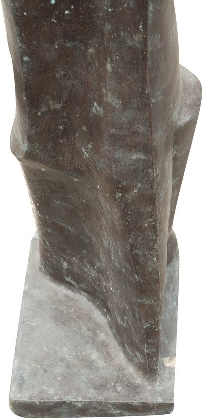 Biscottini Scultura in arte moderna in fusione di bronzo L40xPR32xH175 cm stile Offerta