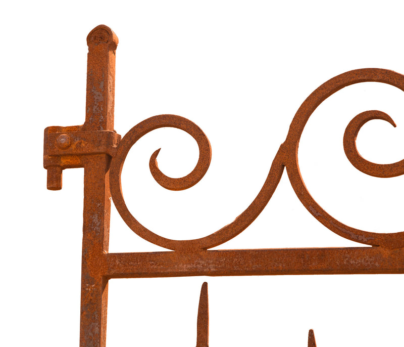 Biscottini CANCELLO IN FERRO L320XPR7XH245 CM battuto forgiato mano. Offerta Speciale