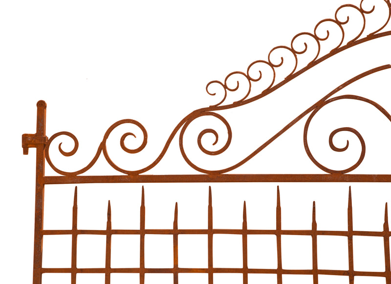 Biscottini CANCELLO IN FERRO L320XPR7XH245 CM battuto forgiato mano. Offerta Speciale