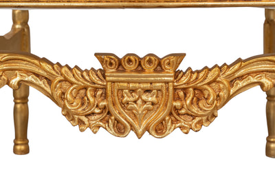 Biscottini Trono in legno massello di mogano 88x70x180 cm