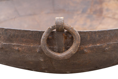 Biscottini Vecchio contenitore in ferro battuto