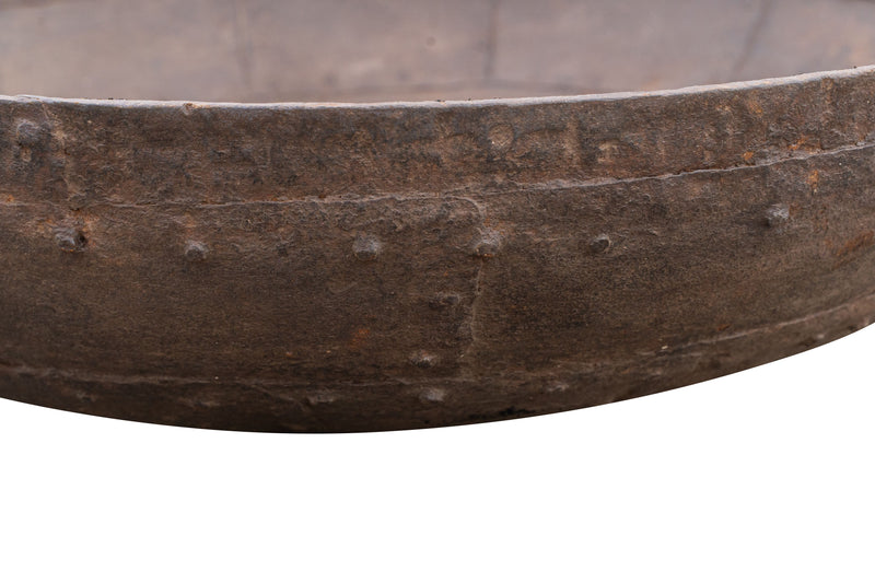 Biscottini Vecchio contenitore in ferro battuto