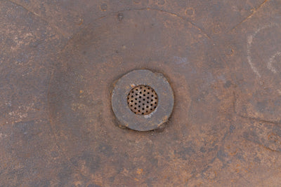 Biscottini Vecchio contenitore in ferro battuto