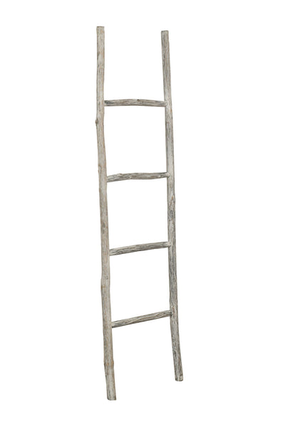 Biscottini Scala portasciugamani in legno finitura nera