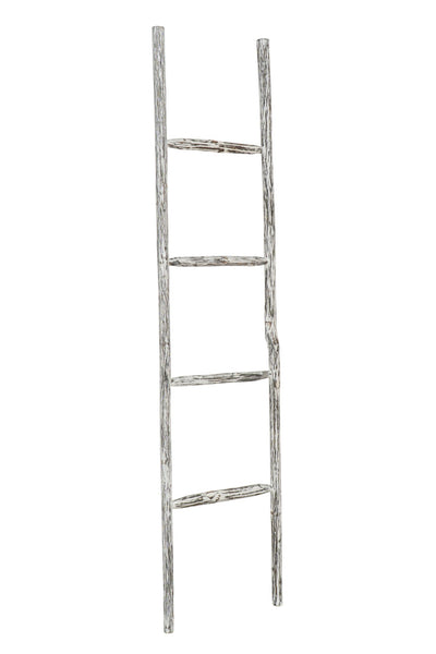 Biscottini Scala portasciugamani in legno finitura nera