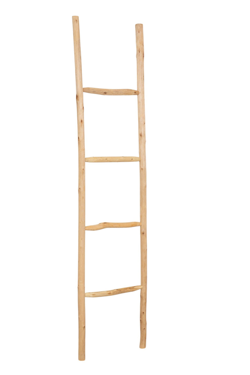 Biscottini Scala portasciugamani in legno finitura naturale