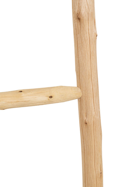 Biscottini Scala portasciugamani in legno finitura naturale