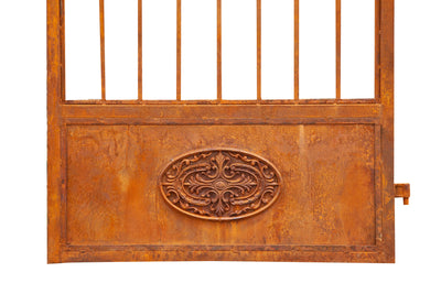 Biscottini Cancello in ferro Finitura anticata