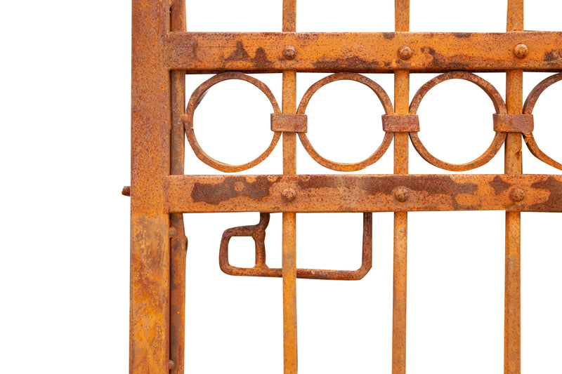 Biscottini Cancello in ferro Finitura anticata