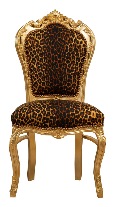 Biscottini Sedia poltrona stile francese Luigi XVI in legno massello di faggio