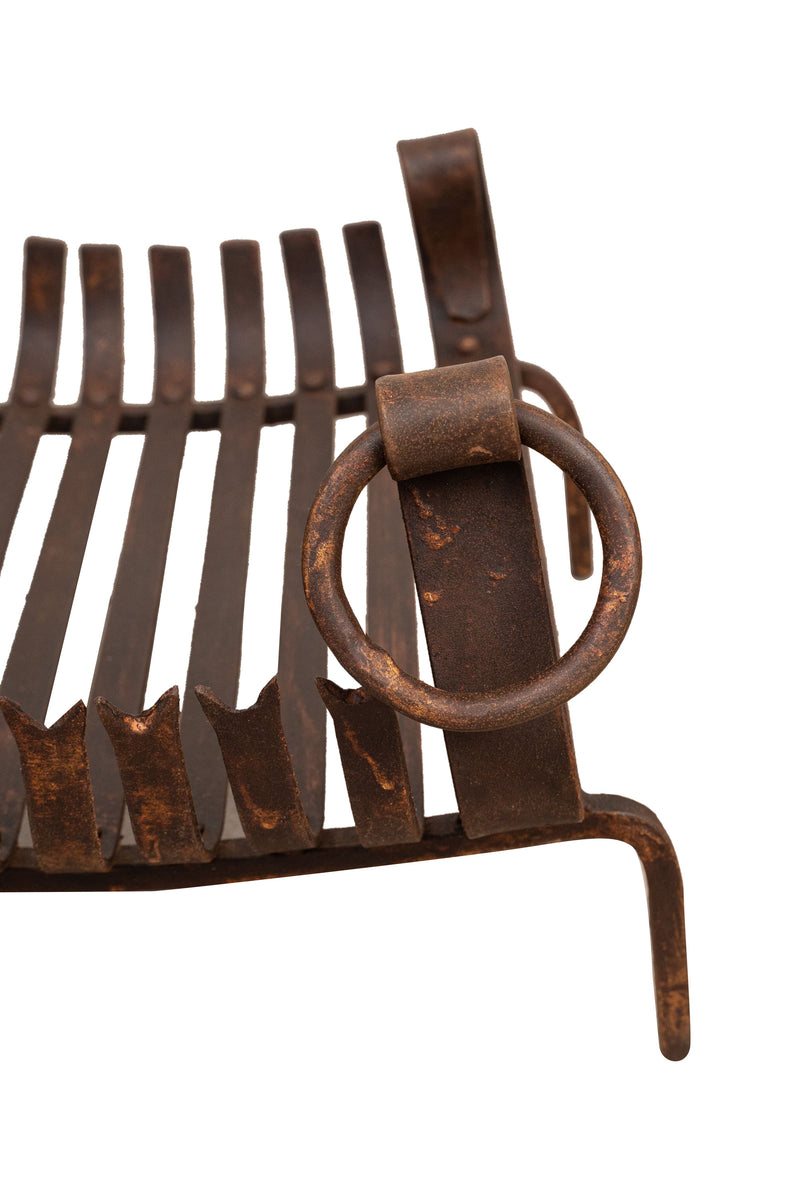 Biscottini Braciere in ferro battuto lavorato a mano L64XPR48XH30 cm