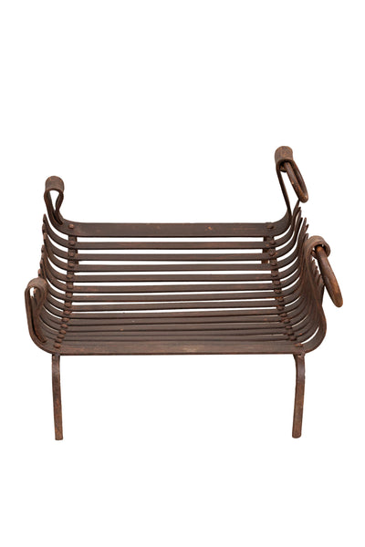 Biscottini Braciere in ferro battuto lavorato a mano L64XPR48XH30 cm