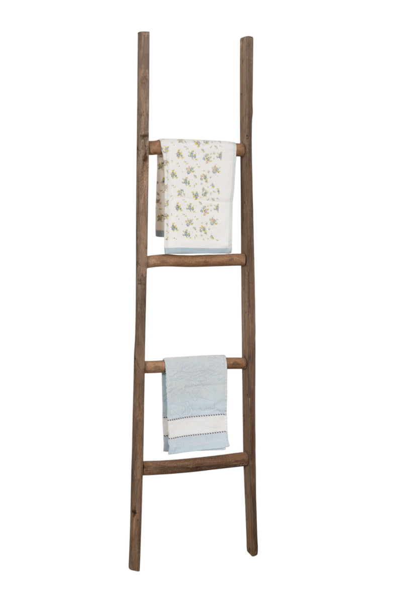 Biscottini Scala portasciugamani in legno finitura naturale