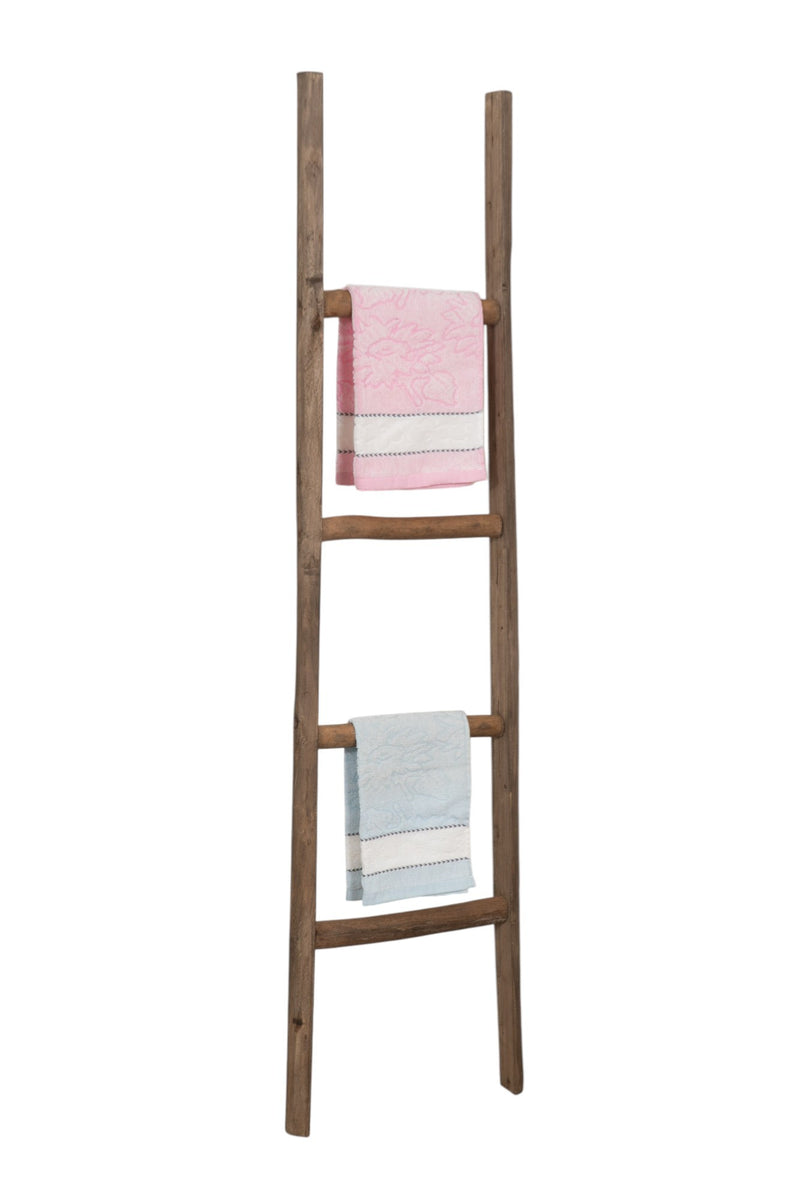 Biscottini Scala portasciugamani in legno finitura naturale