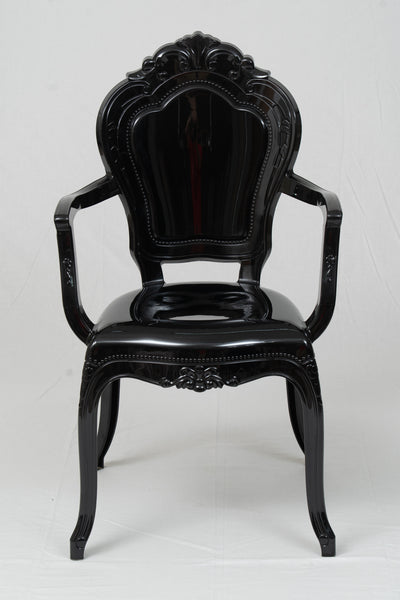 Biscottini Sedia da pranzo in policarbonato con braccioli