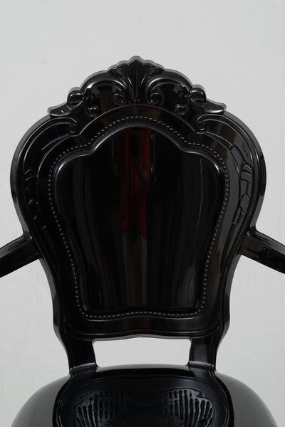 Biscottini Sedia da pranzo in policarbonato con braccioli