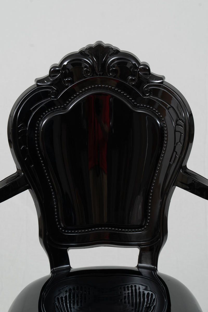 Biscottini Sedia da pranzo in policarbonato con braccioli