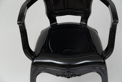 Biscottini Sedia da pranzo in policarbonato con braccioli