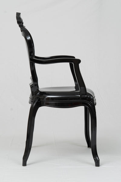 Biscottini Sedia da pranzo in policarbonato con braccioli