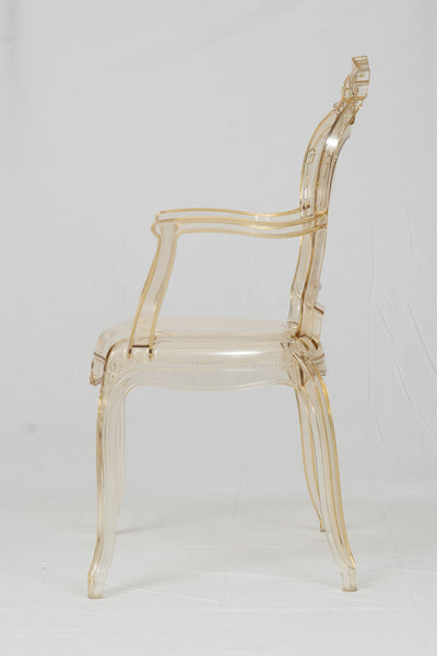 Biscottini Sedia da pranzo in policarbonato con braccioli