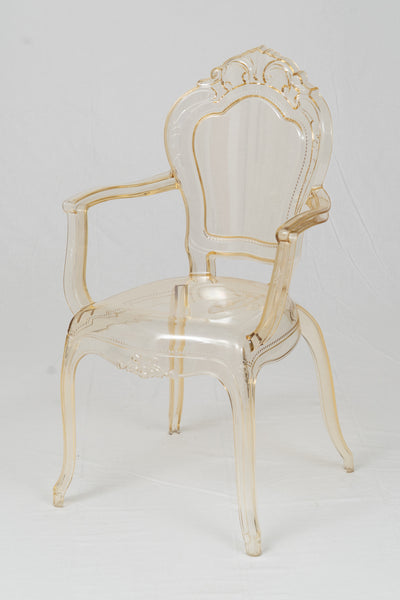 Biscottini Sedia da pranzo in policarbonato con braccioli